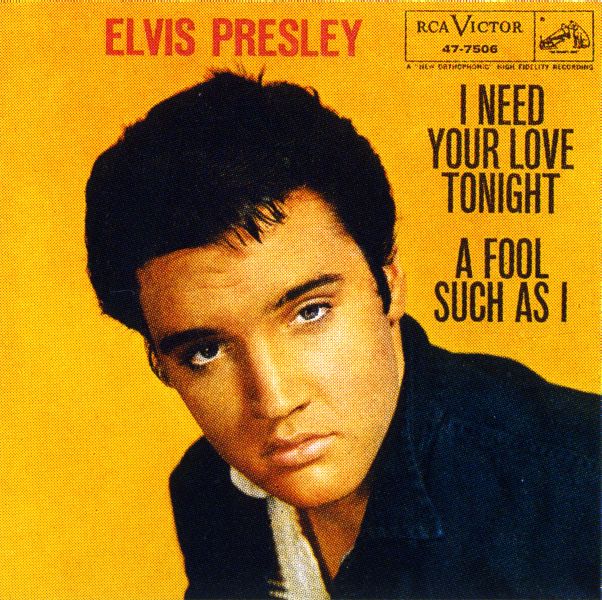 SP I Need Your Love Tonight RCA 47-7506