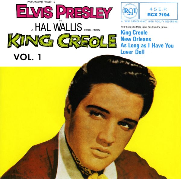 EP The EP Collection Vol 1 07 King Creole Vol 1 RCA UK RCX7194