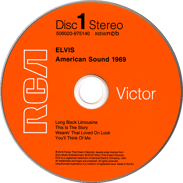 CD  American Sound 1969 FTD 506020-975140