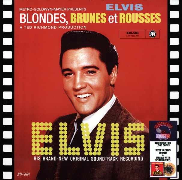 LP Blondes, Brunes Et Rousses (RSD 2022) VPI 430 583