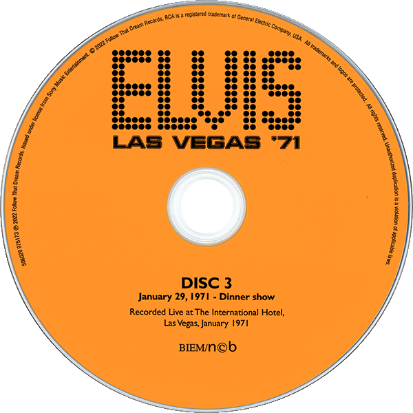 CD Las Vegas '71 FTD 506020-975173