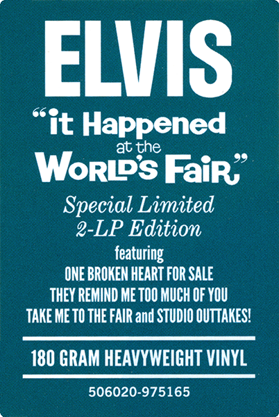 LP It Happened At The World's Fair FTD 506020 975165