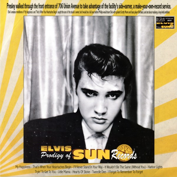 LP Book Elvis Prodigy Of Sun Records KJ Consulting Tef Lpm 10-01