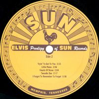 LP Book Elvis Prodigy Of Sun Records KJ Consulting Tef Lpm 10-01