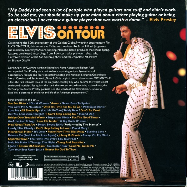 CD Box Elvis On Tour RCA Legacy 19658720022