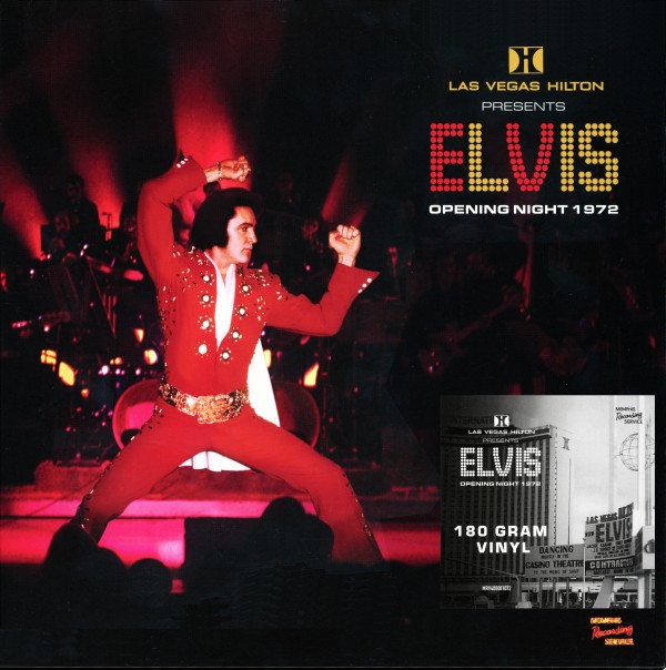 LP Las Vegas Hilton Present Elvis Opening Night 1972 MRS MRV400001072