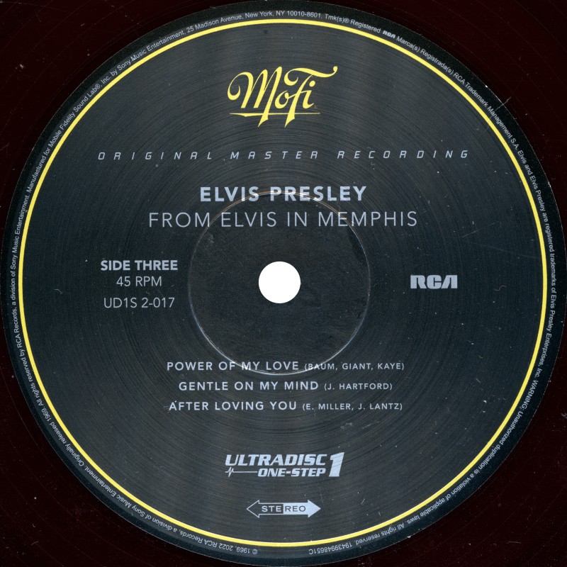 LP Box Ultradisc From Elvis In Memphis Mofi 19439948651