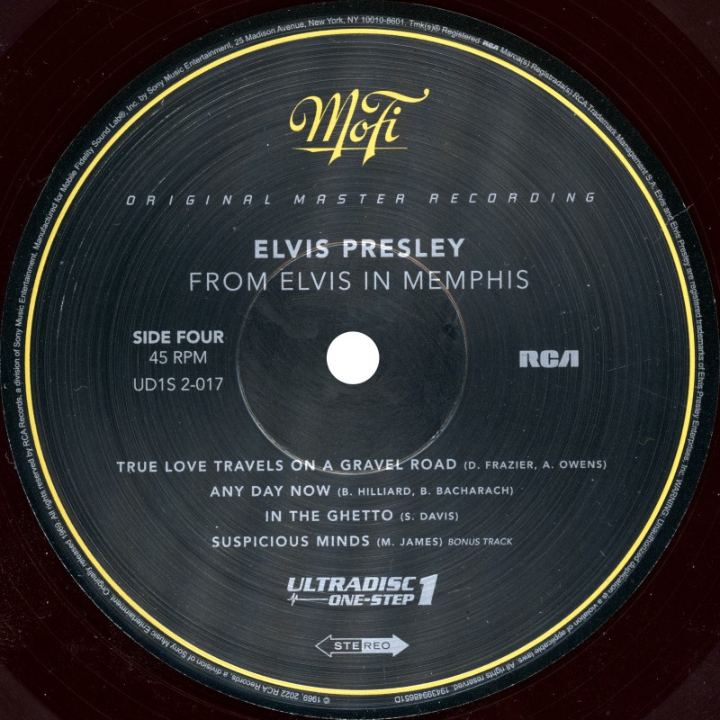 LP Box Ultradisc From Elvis In Memphis Mofi 19439948651