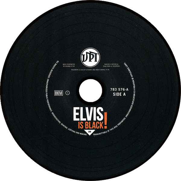 CD Elvis Is Black! VPI 783 576