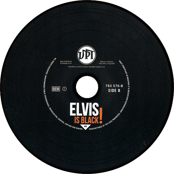 CD Elvis Is Black! VPI 783 576