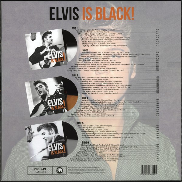 LP Elvis Is Black! VPI 783 549