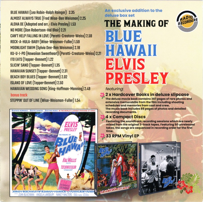 CD-Book The Making Of Blue Hawaii FTD 506020-975177