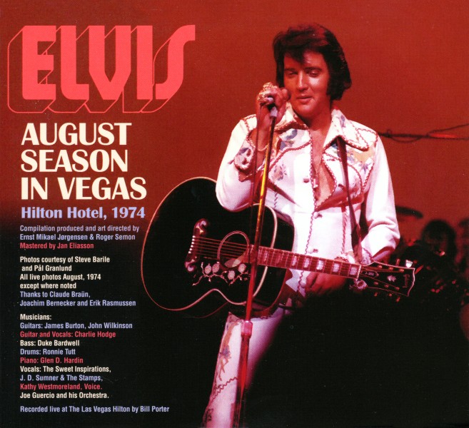 CD August Season In Vegas Hilton Hotel 1974  FTD 506020 975180