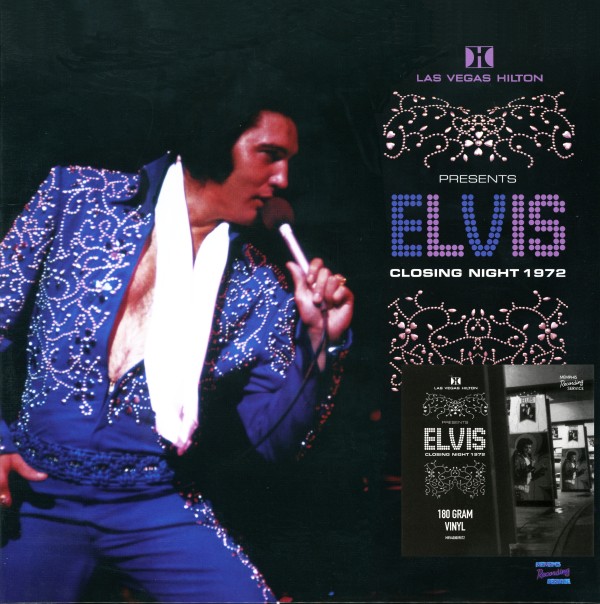 LP  Las Vegas Hilton Presents Elvis Closing Night 1972 MRS MRV400009072