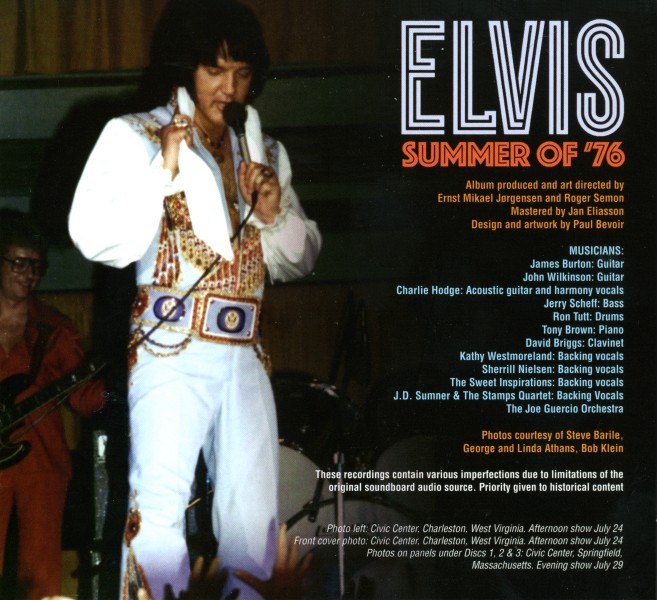 CD Elvis Summer Of '76 FTD 506020 975184