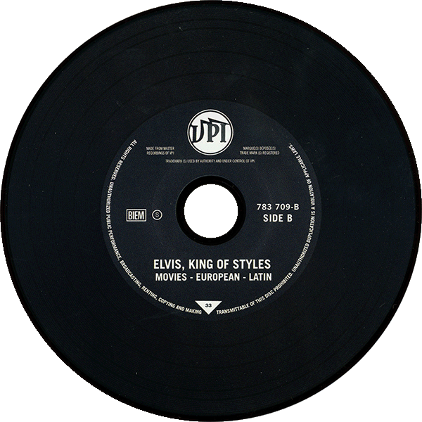 CD Elvis, King Of Style VPI 783 709