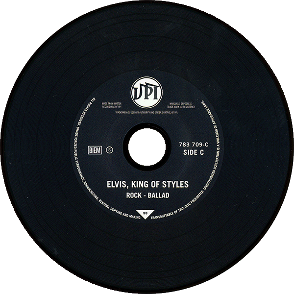 CD Elvis, King Of Style VPI 783 709