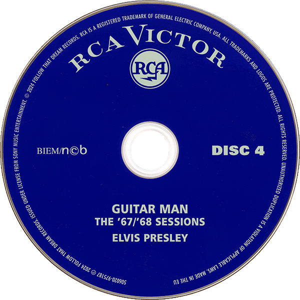 CD Guitar Man The '67 / '68 Sessions