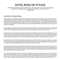 LP Elvis, King Of Styles VPI 783 707