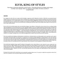 LP Elvis, King Of Styles VPI 783 707