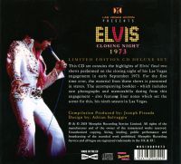 CD Las Vegas Hilton Presents Elvis Closing Night 1973 MRS MRS10009073