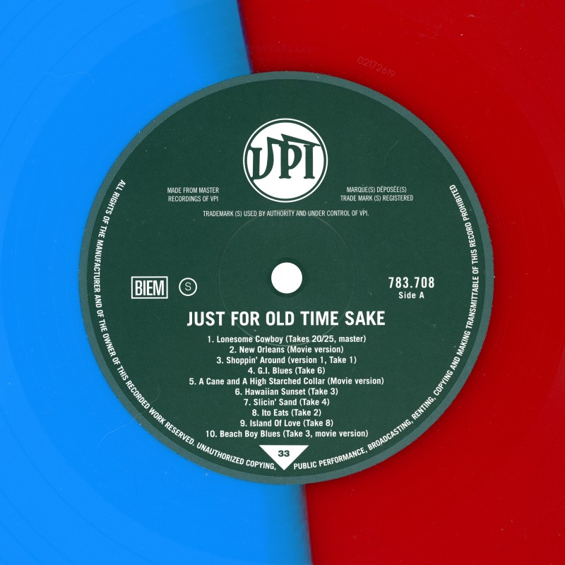 LP Just For Old Time Sake VPI 783862