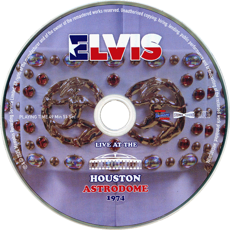 CD Live At The Houston Astrodrome 1974 MRS MRS10030374