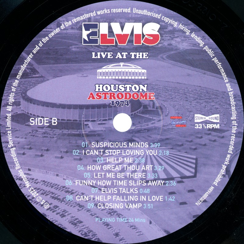LP live At The Houston Astrodrome 1974 MRS MRV10030374