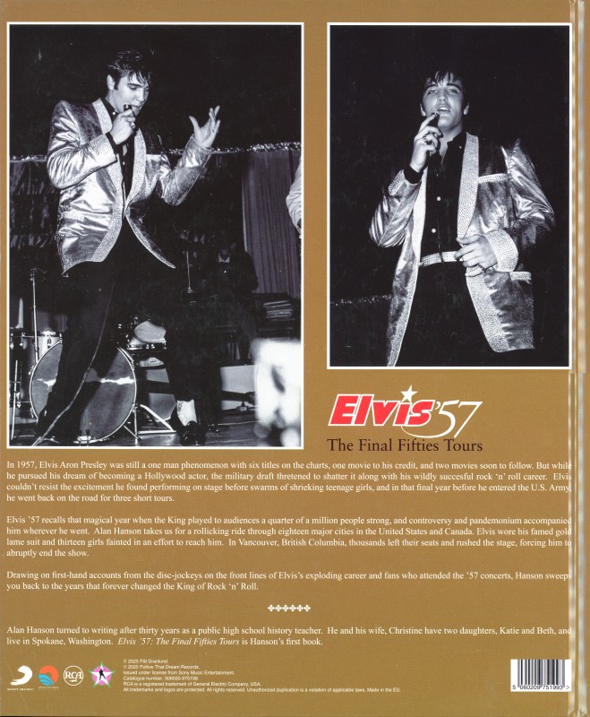 SP Book Elvis '57 The Final Fifties Tours FTD 506020-975199