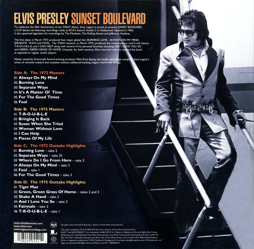 LP Sunset Boulevard RCA Legacy 1980290 5521