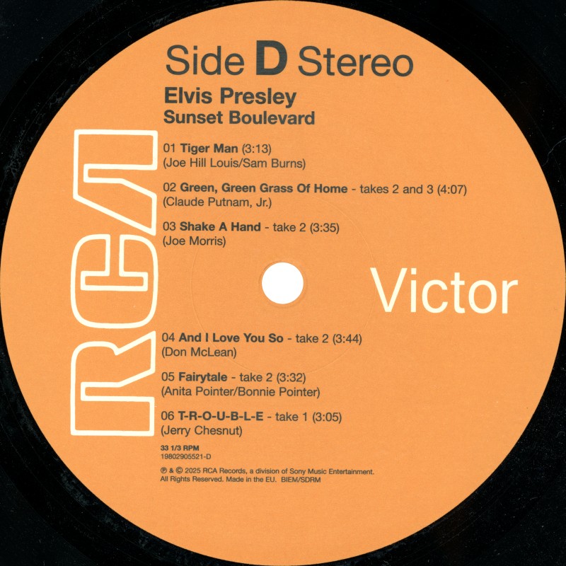 LP Sunset Boulevard RCA Legacy 1980290 5521