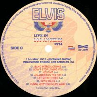 LP Live In Los Angeles 1974 MRS MRV40051074