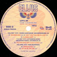 LP Live In Los Angeles 1974 MRS MRV40051074