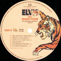 LP The Racing Tiger Closing Night 1974 MRS MRV10020974
