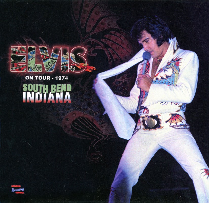 CD Elvis on Tour 1974 South Bend Indiana MRS MRS40011074
