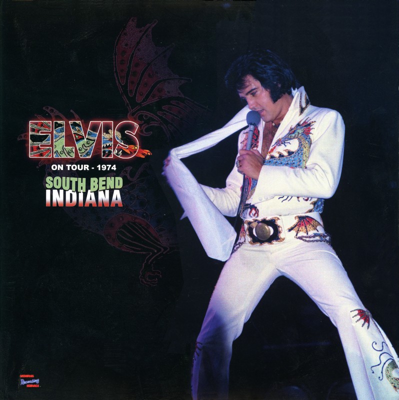 LP Elvis on Tour 1974 South Bend Indiana MRS MRV40011074