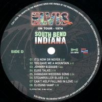LP Elvis on Tour 1974 South Bend Indiana MRS MRV40011074